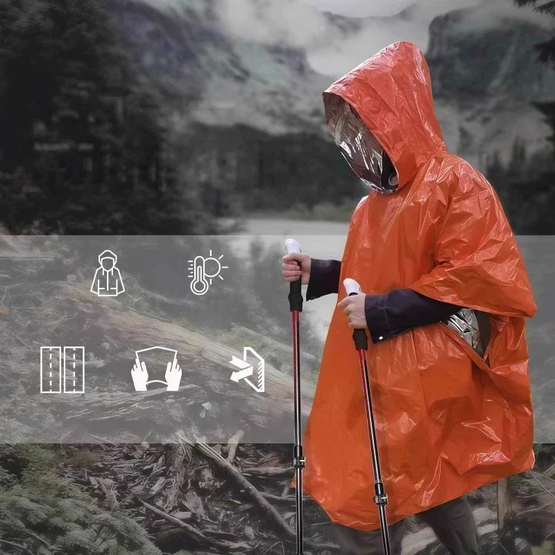 Hooded Emergency Rain Poncho W - Emergency Poncho Rain review and price